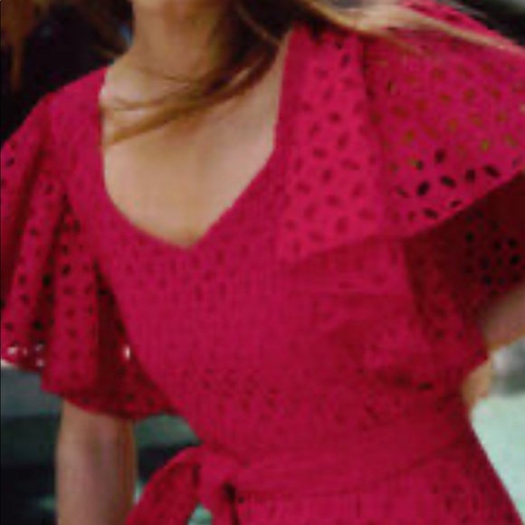 Zara SS22 Fucsia dress. NWT. Size S, M - Picture 3 of 8